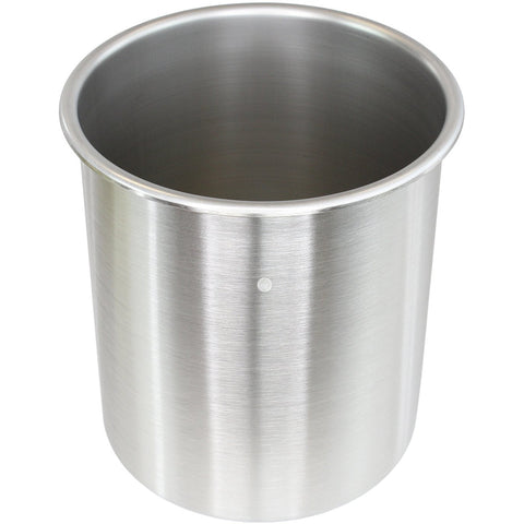 1.5 Gallon Tall Stainless Steel Sidemount Pot Only
