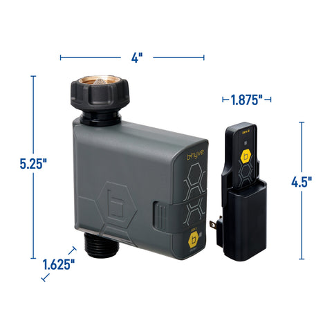 Gen 2 B-hyve Smart Hose Watering Timer with Gen 2 Hub 21204, additional product view 2