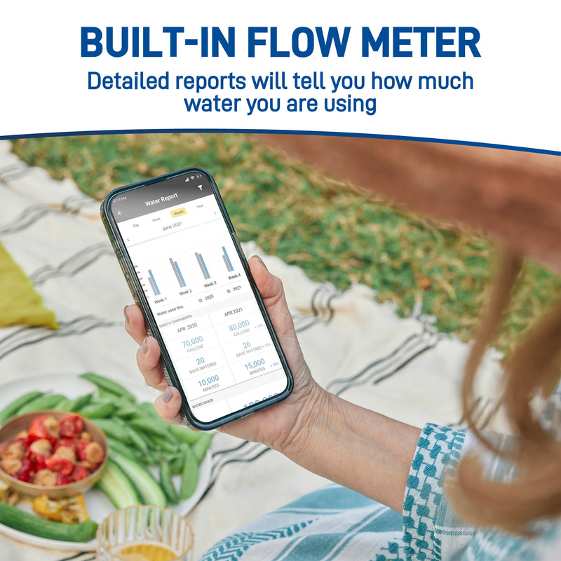 Load image into Gallery viewer, B-hyve Bluetooth 1-Outlet Hose Faucet Timer | Online Packaging | 90205Z

