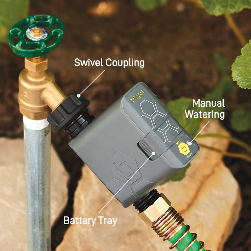 Load image into Gallery viewer, Gen 2 B-hyve Smart Hose Watering Timer with Gen 2 Hub 21204
