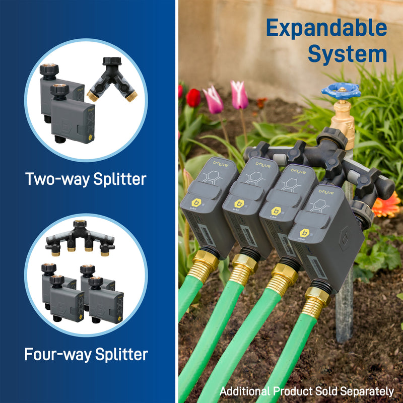 Load image into Gallery viewer, B-hyve Bluetooth 1-Outlet Hose Faucet Timer | Online Packaging | 90205Z
