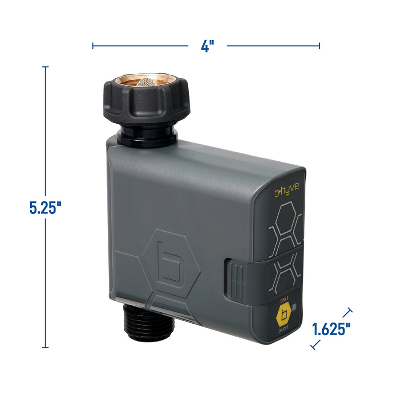 Load image into Gallery viewer, B-hyve Bluetooth 1-Outlet Hose Faucet Timer | Online Packaging | 90205Z
