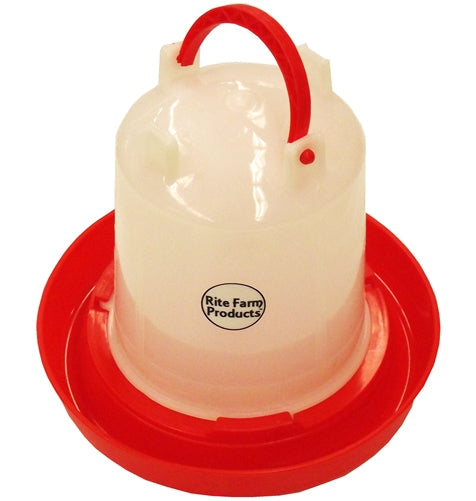 Rite Farm Products Poultry Feeders & or Waterers 4 Sizes Available for Chickens Chicks, additional product view 2