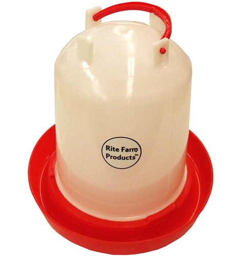 Load image into Gallery viewer, Rite Farm Products Poultry Feeders &amp; or Waterers 4 Sizes Available for Chickens Chicks
