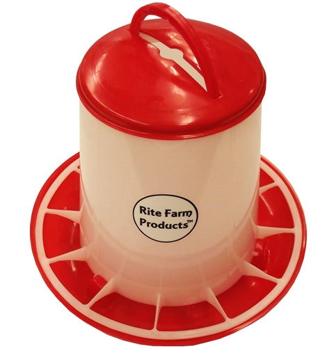 Load image into Gallery viewer, Rite Farm Products Poultry Feeders &amp; or Waterers 4 Sizes Available for Chickens Chicks
