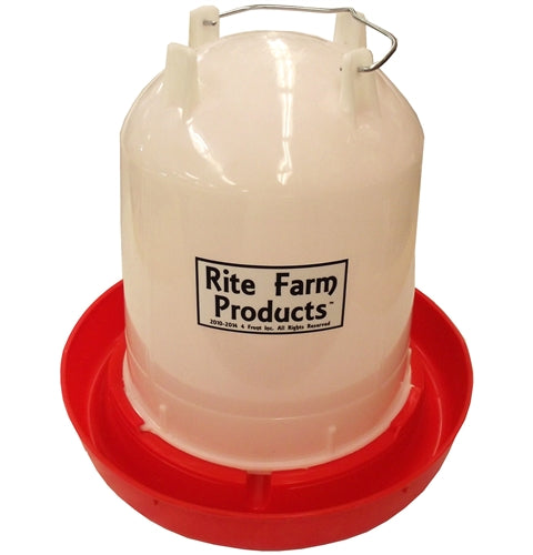 Load image into Gallery viewer, Rite Farm Products Poultry Feeders &amp; or Waterers 4 Sizes Available for Chickens Chicks
