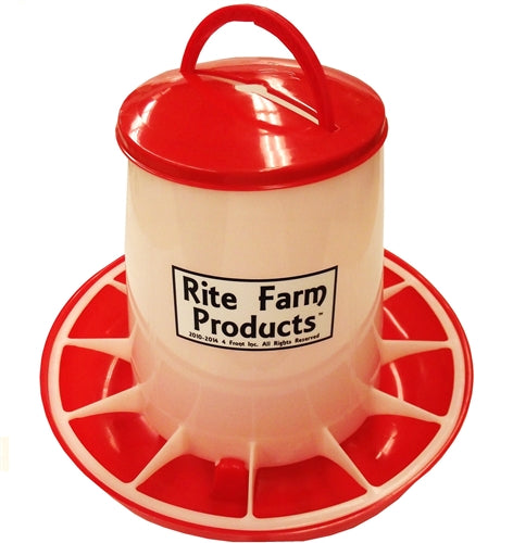 Load image into Gallery viewer, Rite Farm Products Poultry Feeders &amp; or Waterers 4 Sizes Available for Chickens Chicks
