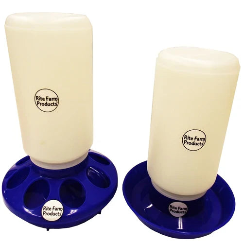 Load image into Gallery viewer, Rite Farm Products Chick Feeder &amp; Waterer with Jars Poultry Chicken
