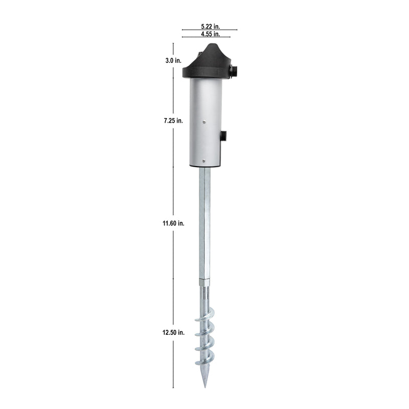 Load image into Gallery viewer, Retractable Hose Reel Ground Spike Mount 22544
