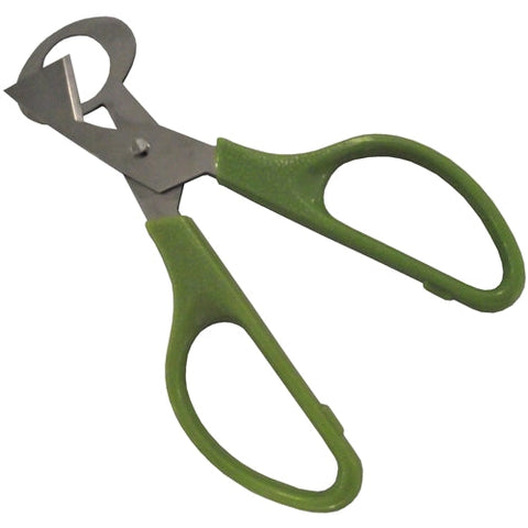 Egg scissors, blade detail
