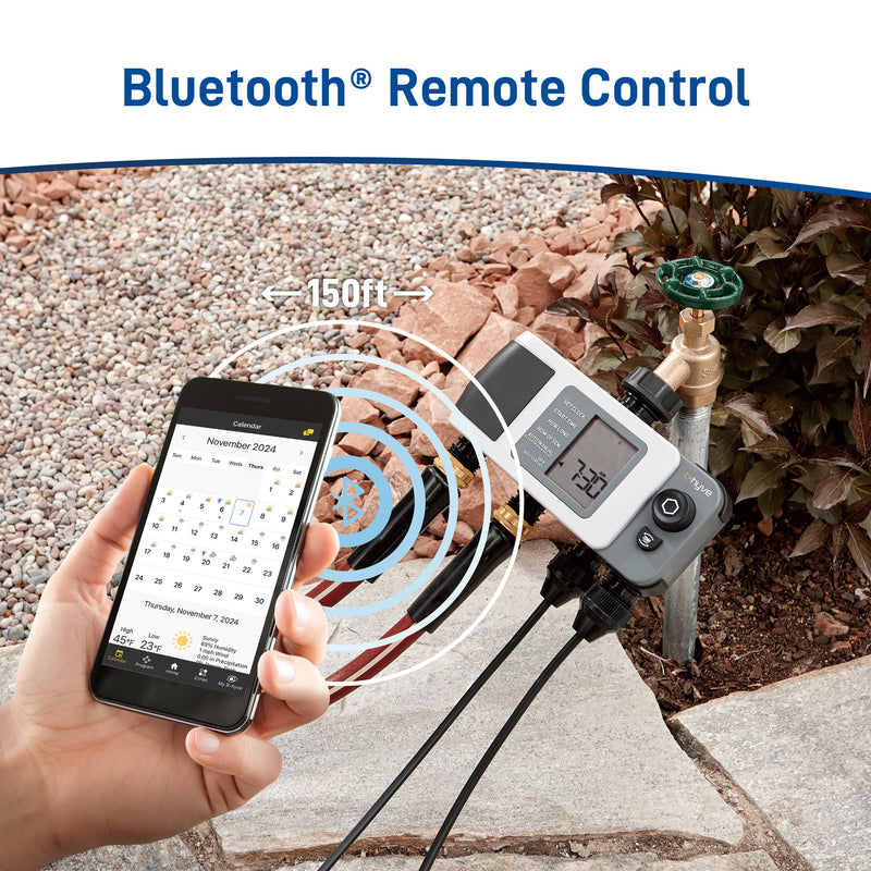 Load image into Gallery viewer, B-hyve XD Bluetooth 4-Outlet Hose Faucet Timer w/Hub | 24639
