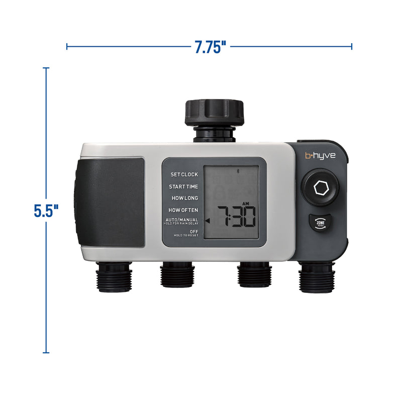 Load image into Gallery viewer, B-hyve XD Bluetooth 4-Outlet Hose Faucet Timer | 24634
