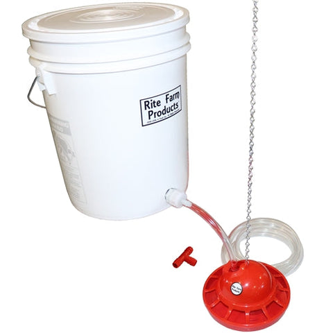 Rite Farm 5 gallon Auto Pro chick waterer complete kit