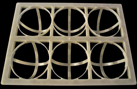 Rite Farm 6 egg capacity ostrich, rhea, and emu tray