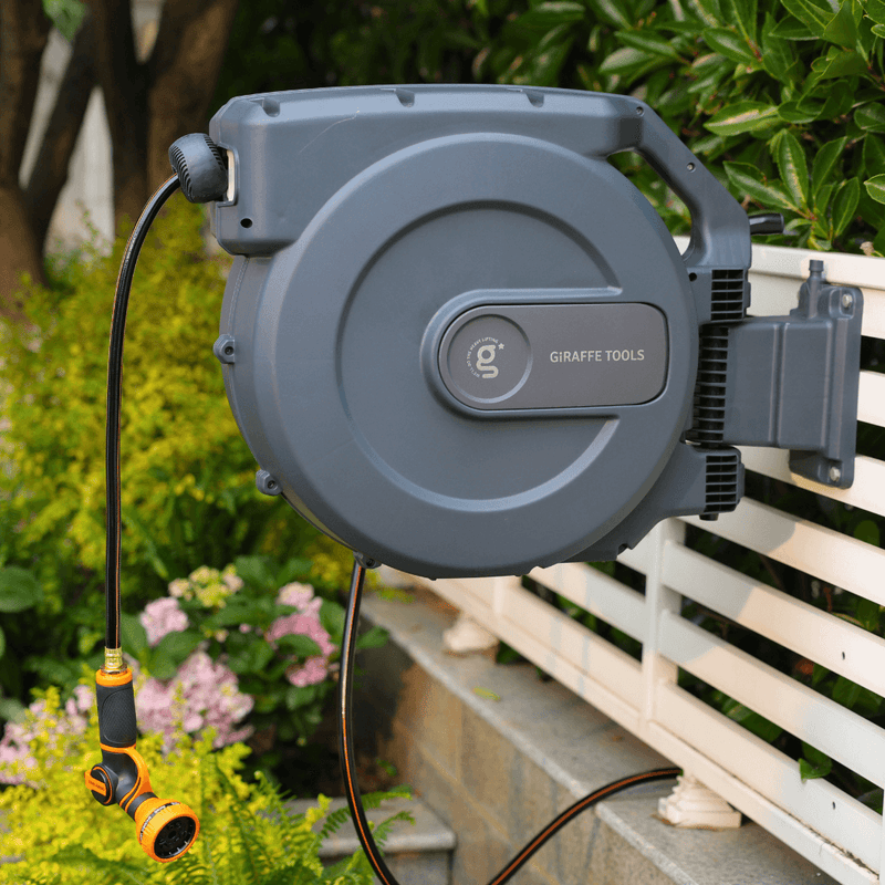 Load image into Gallery viewer, Retractable Garden Hose Reel-5/8 in-115ft
