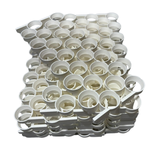 CT120 Jumbo Quail Egg Rails, 24-Pack shown in product view 2