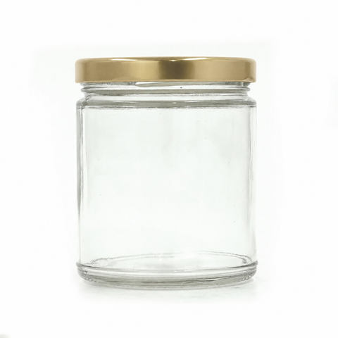 Glass Cylinder Jar | 250 ml | 12 oz (price per case)