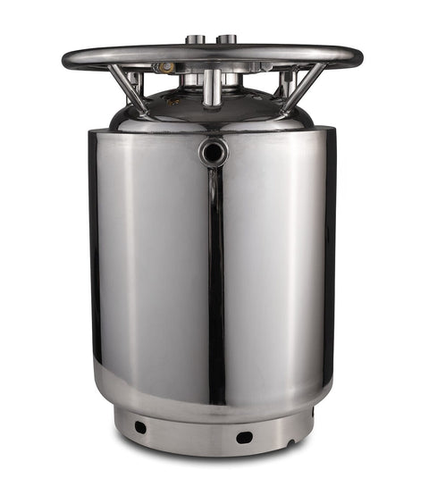 Jacketed Stainless Steel LP Tank with Internal Condensing Coil and Dip Tube, additional product view 2