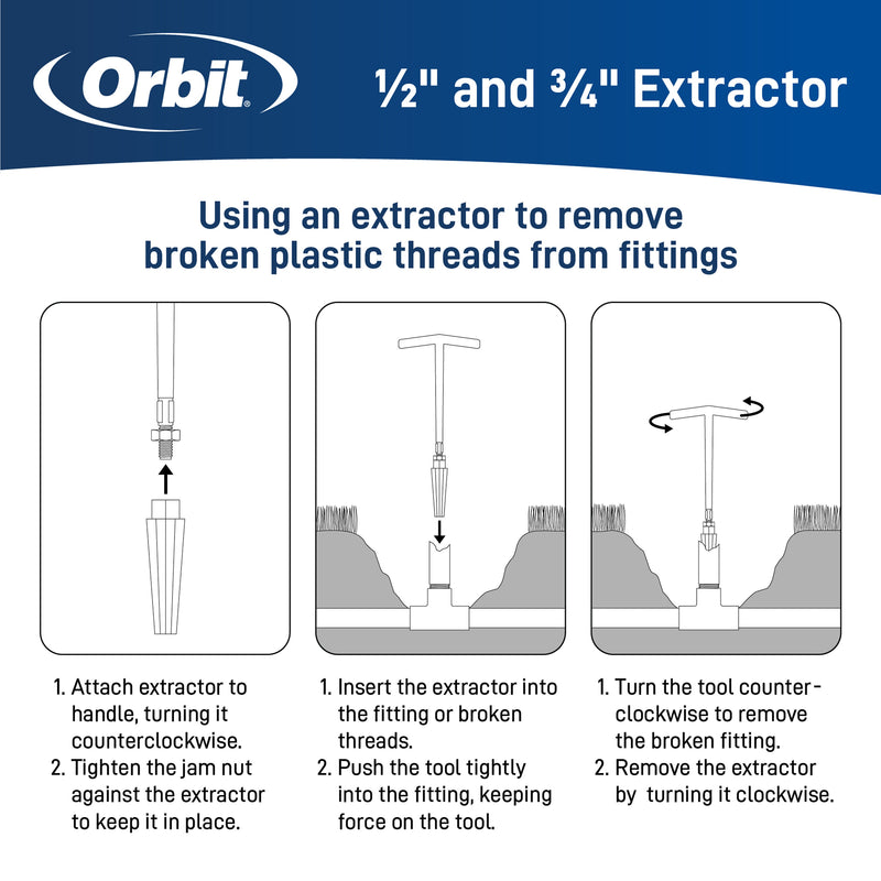 Load image into Gallery viewer, 1/2" &amp; 3/4" Riser Extractor 26076
