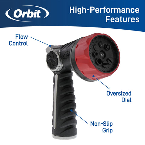 Pro Series 8-Pattern Thumb Control Nozzle 26812, additional product view 2