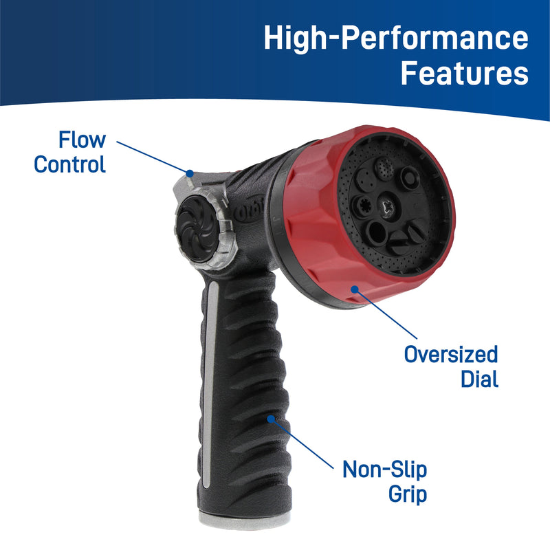 Load image into Gallery viewer, Pro Series 8-Pattern Thumb Control Nozzle 26812

