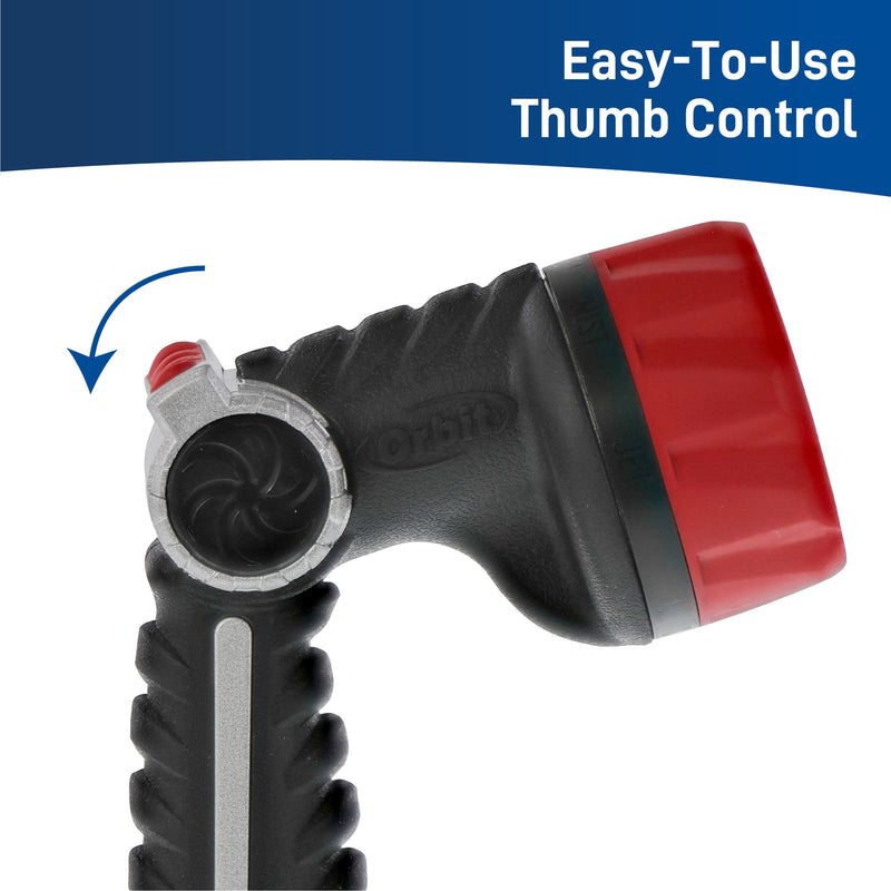 Load image into Gallery viewer, Pro Series 8-Pattern Thumb Control Nozzle 26812

