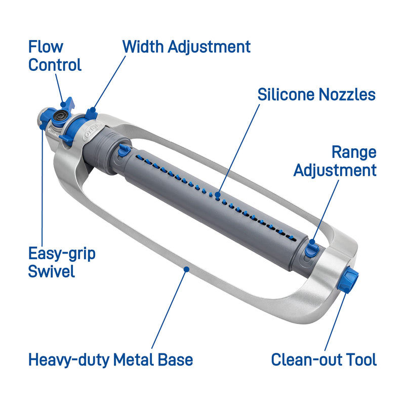 Load image into Gallery viewer, Orbit Elevated 4,500 Sq Ft Metal Straight Bar Gear-Drive Oscillator 26970
