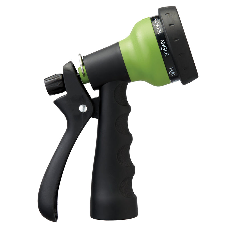 Load image into Gallery viewer, 50 Foot Coil Hose with ABS threads and 8 Pattern Nozzle | 27389
