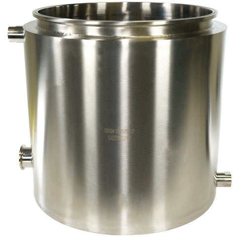 Fully Jacketed Base with Tri-Clamp Drain Port