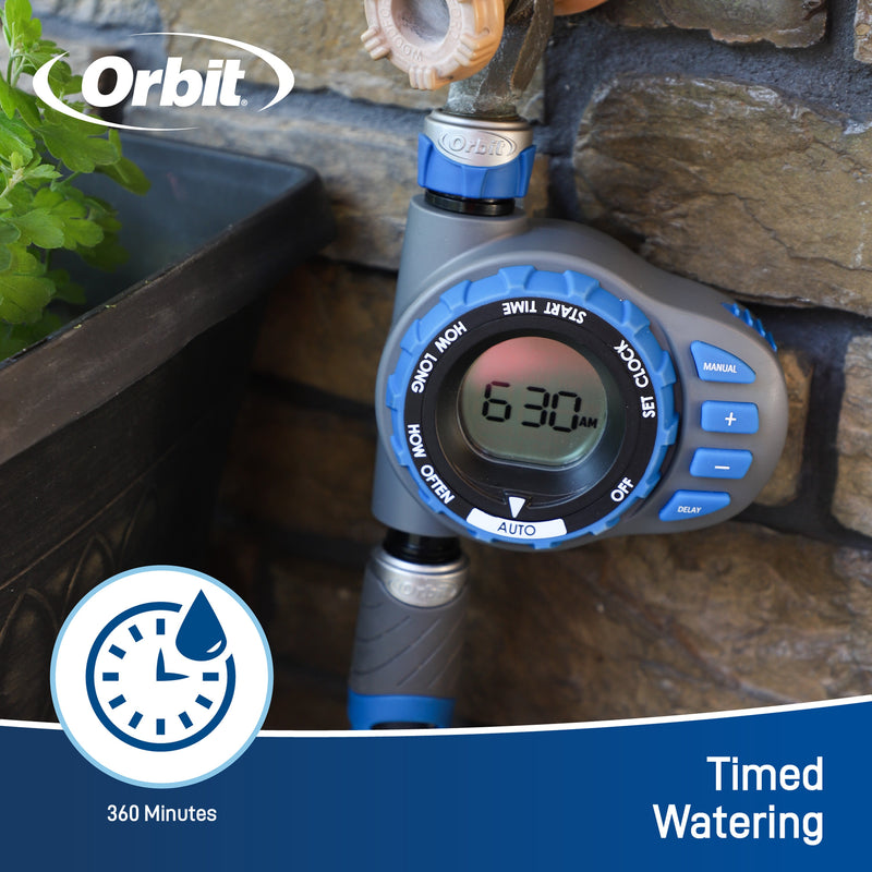 Load image into Gallery viewer, Orbit Elevated 1-Outlet Programmable Hose Faucet Timer 28235
