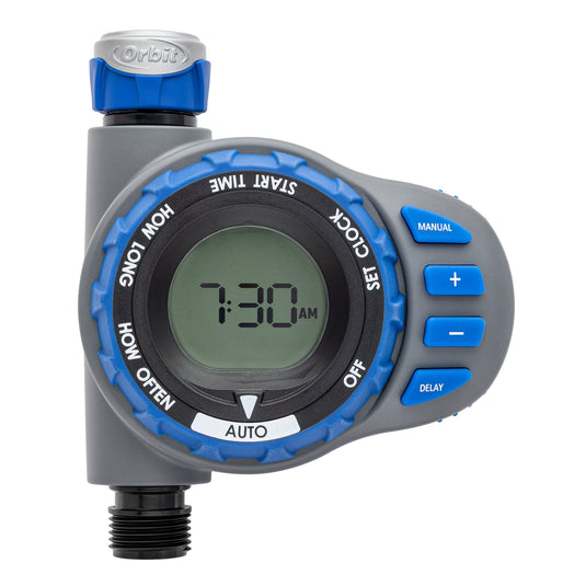 Product image of Orbit Irrigation Orbit Elevated 1-Outlet Programmable Hose Faucet Timer 28235