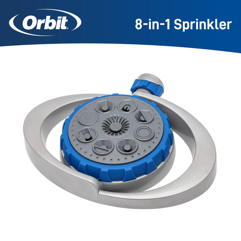 Load image into Gallery viewer, Orbit Elevated 8-Pattern Metal Turret Sprinkler 28252
