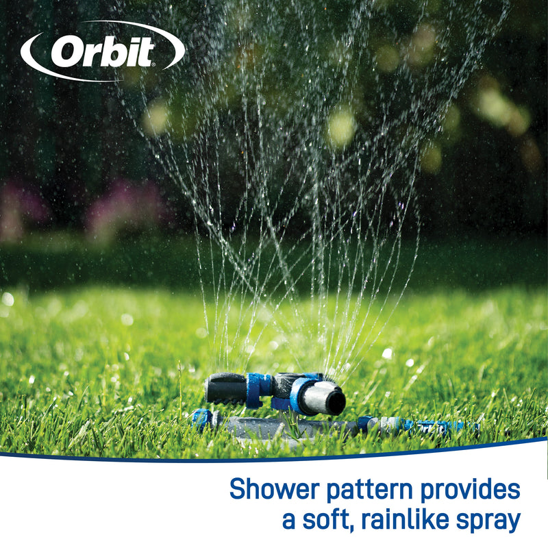 Load image into Gallery viewer, Orbit Elevated 3-Arm Rotating Sprinkler on Base 28253
