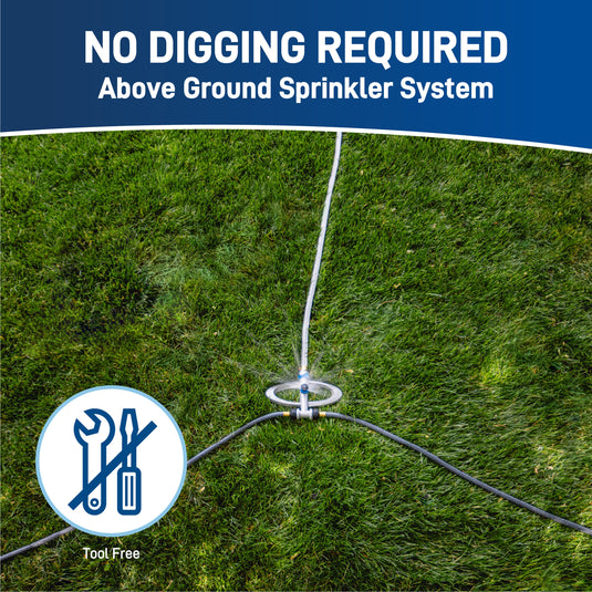 Orbit Elevated Port-a-Rain Above Ground Sprinkler System 28255