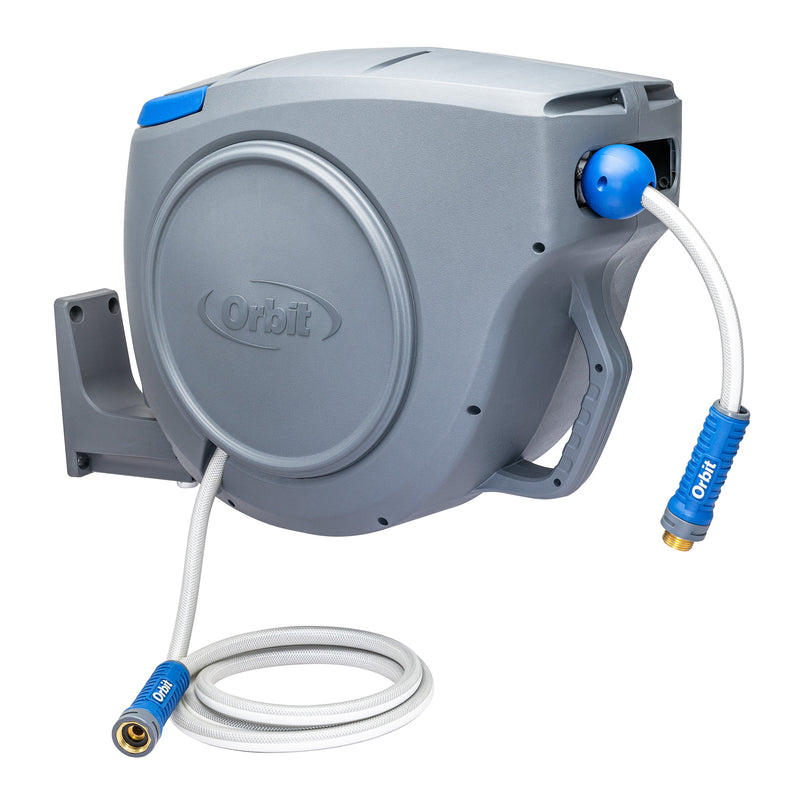 Load image into Gallery viewer, 100 ft x 5/8 in Auto-Retractable Garden Hose Reel 28263
