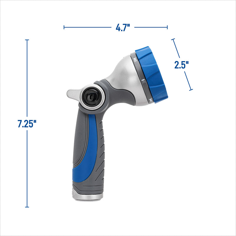 Load image into Gallery viewer, Orbit Elevated 7-Pattern Metal Thumb Control Nozzle 28272
