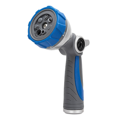 Orbit elevated 7-pattern metal thumb control nozzle 28272