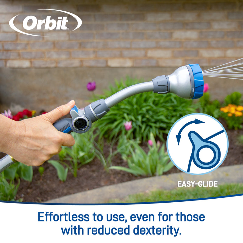 Load image into Gallery viewer, Orbit Elevated 14" 7-Pattern Thumb Control Wand 28285
