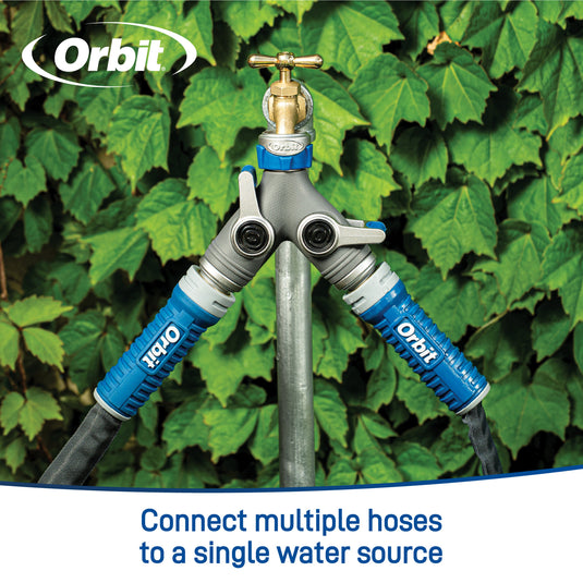 Orbit Elevated 2-Way Shut-Off Hose Y Adapter 28294