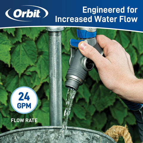 Orbit Elevated 2-Way Shut-Off Hose Y Adapter 28294, additional product view 2