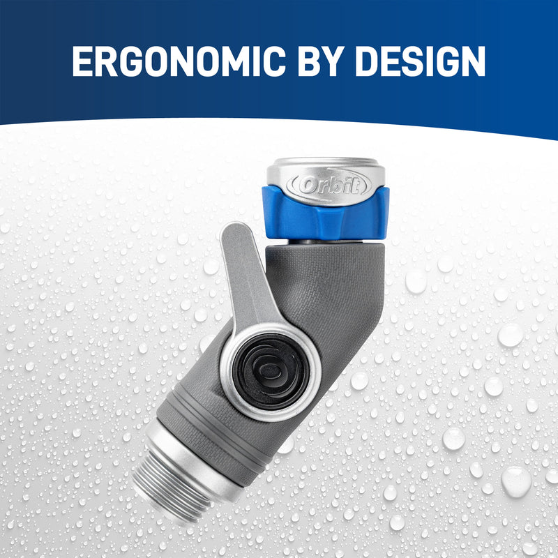 Load image into Gallery viewer, Orbit Elevated Gooseneck Shut-Off Coupling 28295
