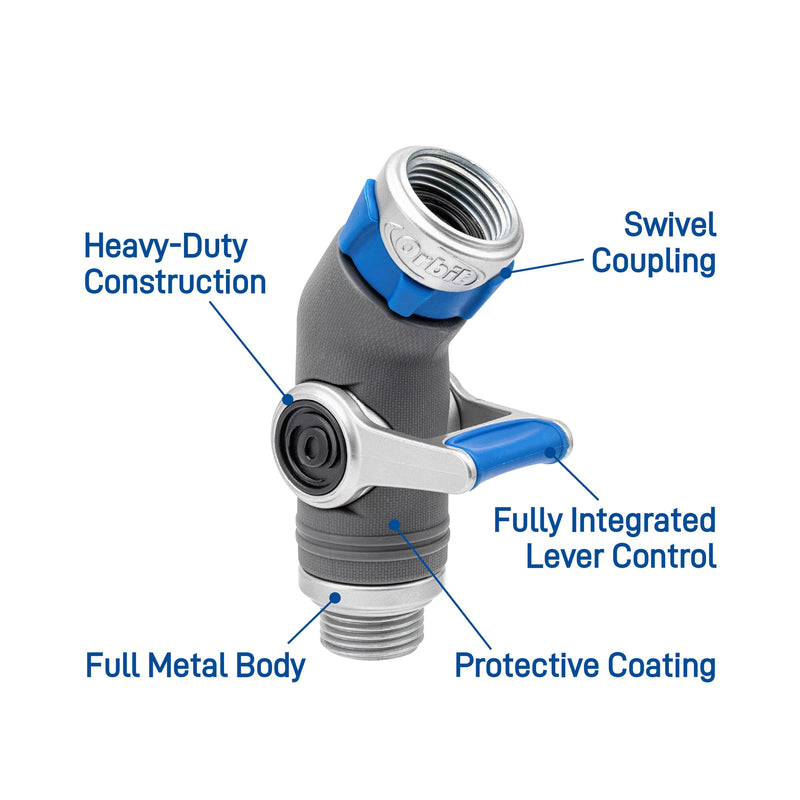 Load image into Gallery viewer, Orbit Elevated Gooseneck Shut-Off Coupling 28295
