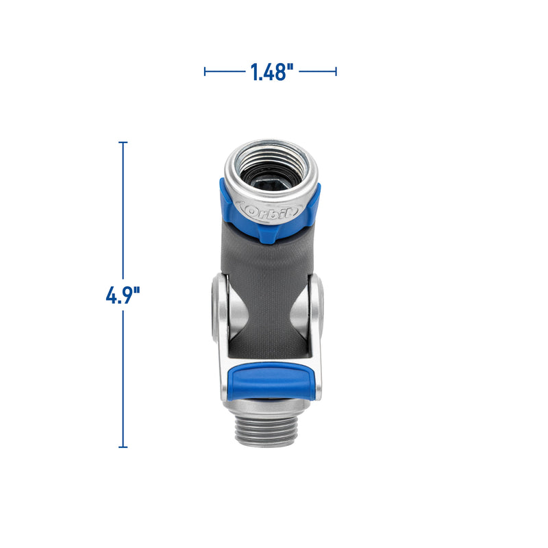 Load image into Gallery viewer, Orbit Elevated Gooseneck Shut-Off Coupling 28295

