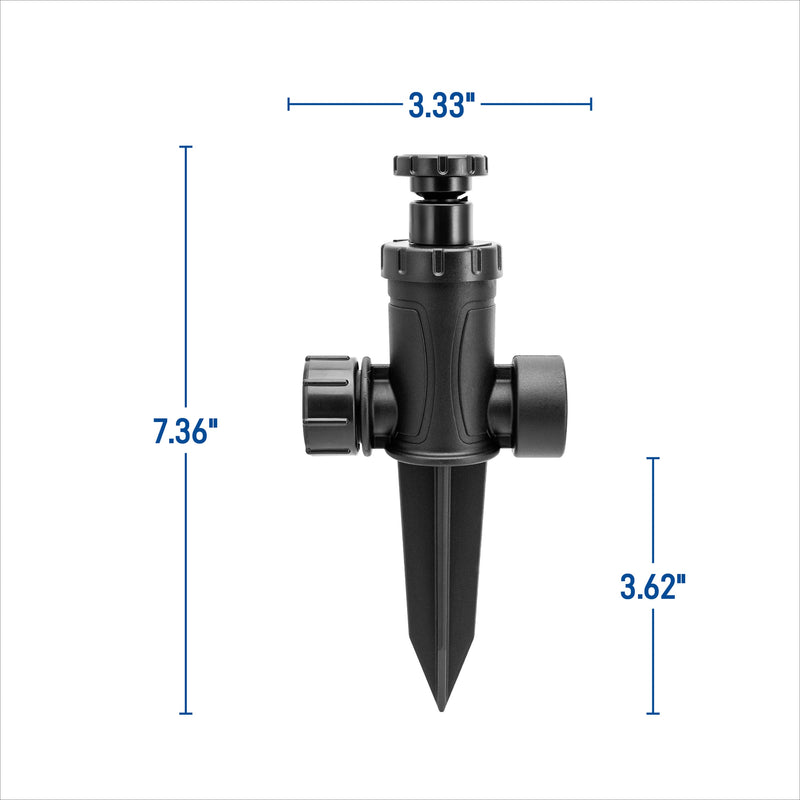 Load image into Gallery viewer, Adjustable Pattern Spot Sprinkler on Spike 29807
