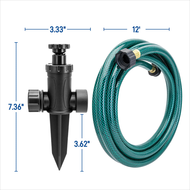 Load image into Gallery viewer, Adjustable Pattern Spot Sprinkler on Spike Kit 29808
