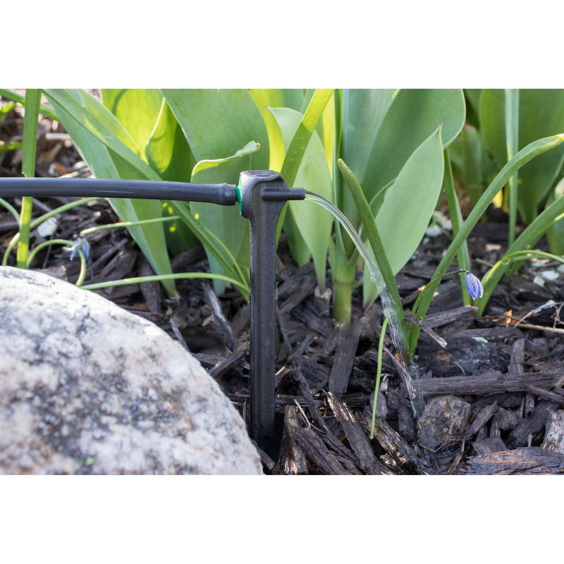 Load image into Gallery viewer, 1/4" Barb 2 GPH PC Dripper on 5" Stake | 65702
