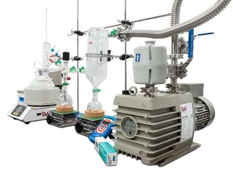2L Full Bore Short Path Distillation Turnkey Kit with P2 Distillation Head, additional product view 2