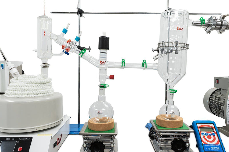Load image into Gallery viewer, 2L Full Bore Short Path Distillation Turnkey Kit with P2 Distillation Head

