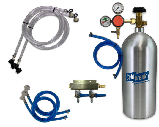 2-Tap CO2 Ball Lock Kit