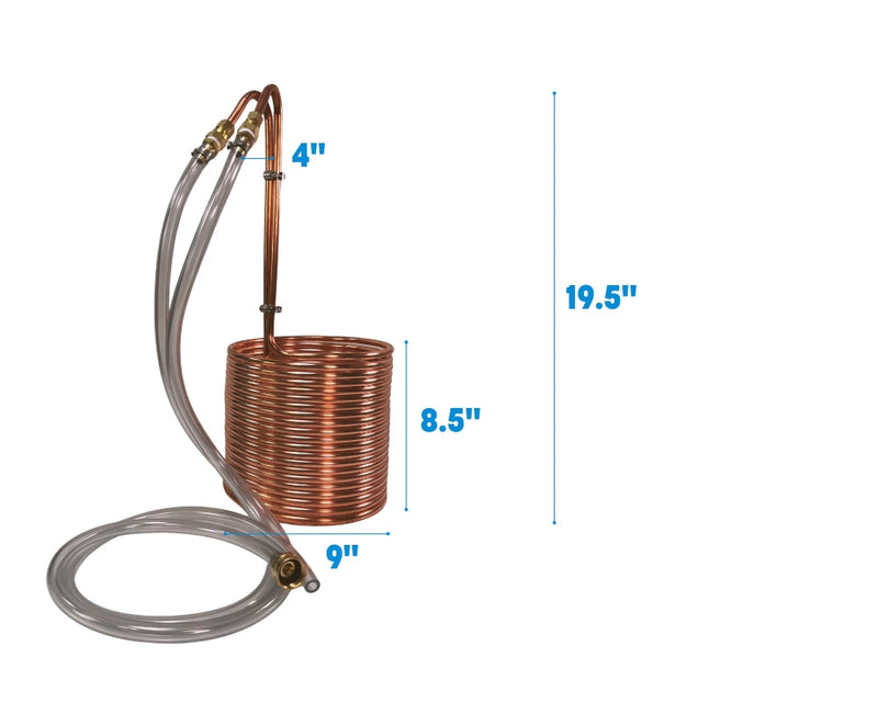 Load image into Gallery viewer, Knockout Immersion Wort Chiller, Copper
